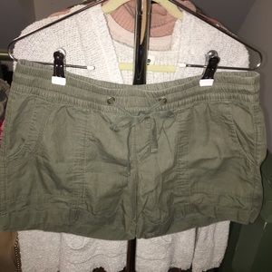 Olive Green Shorts